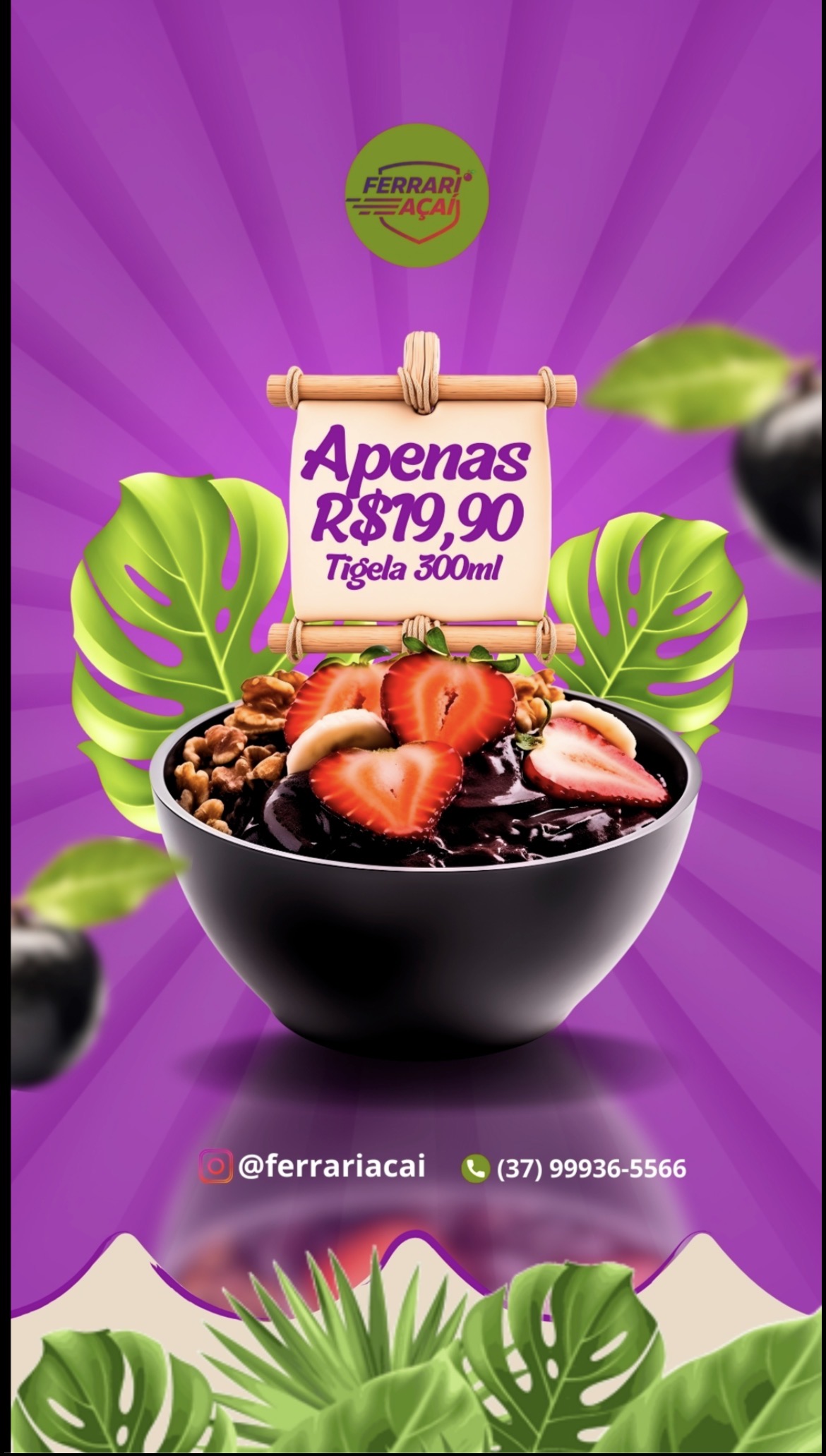 Arte Ferrari Açaí